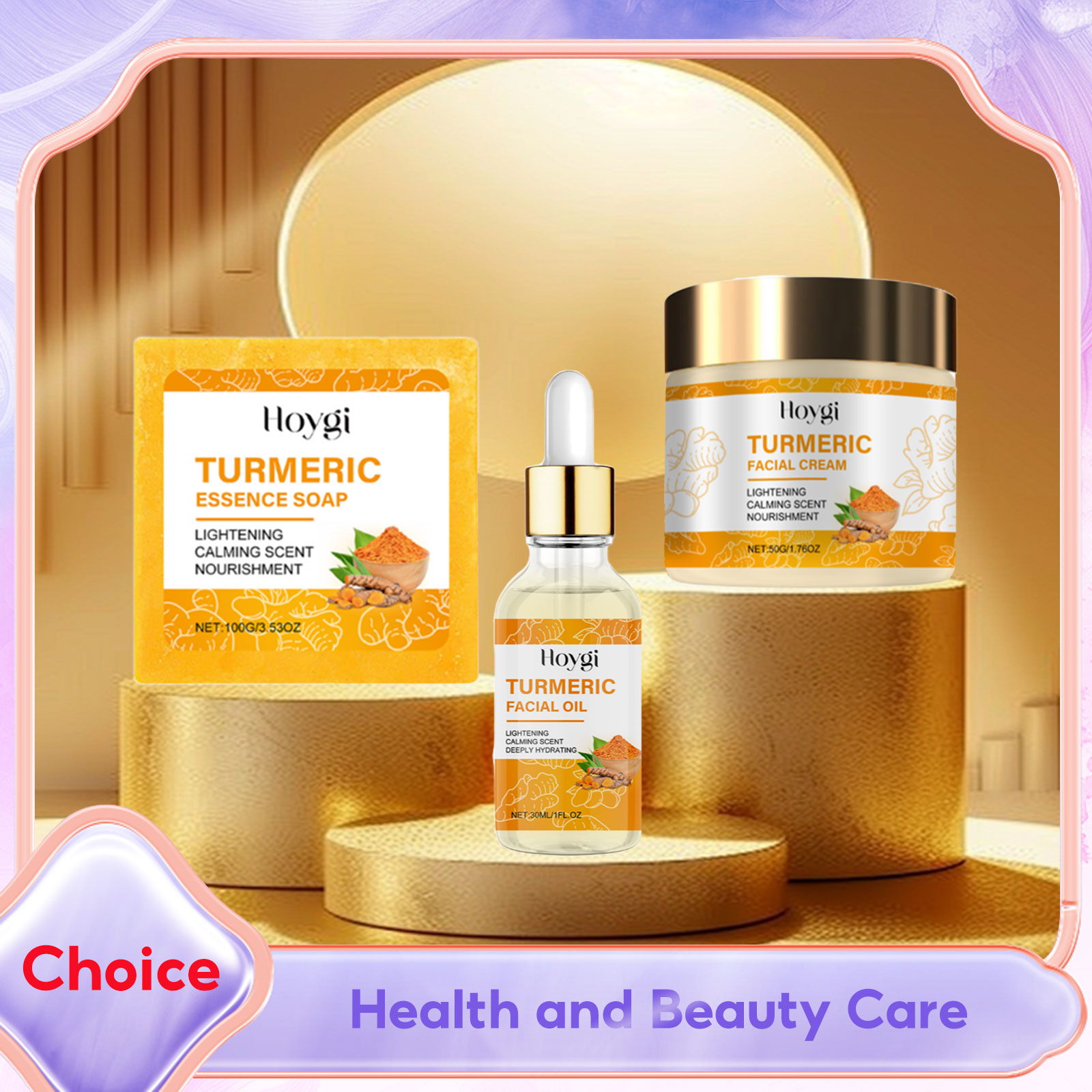 Skincare Whitening - Conjunto de cuidados com a pele