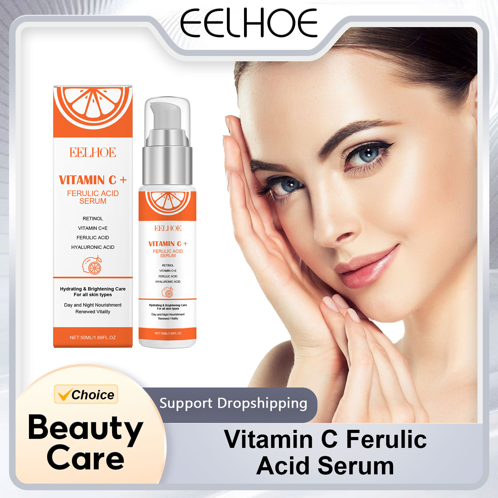 Ferulic Acid Serum - Eelhoe vitamina c e ácido ferulico