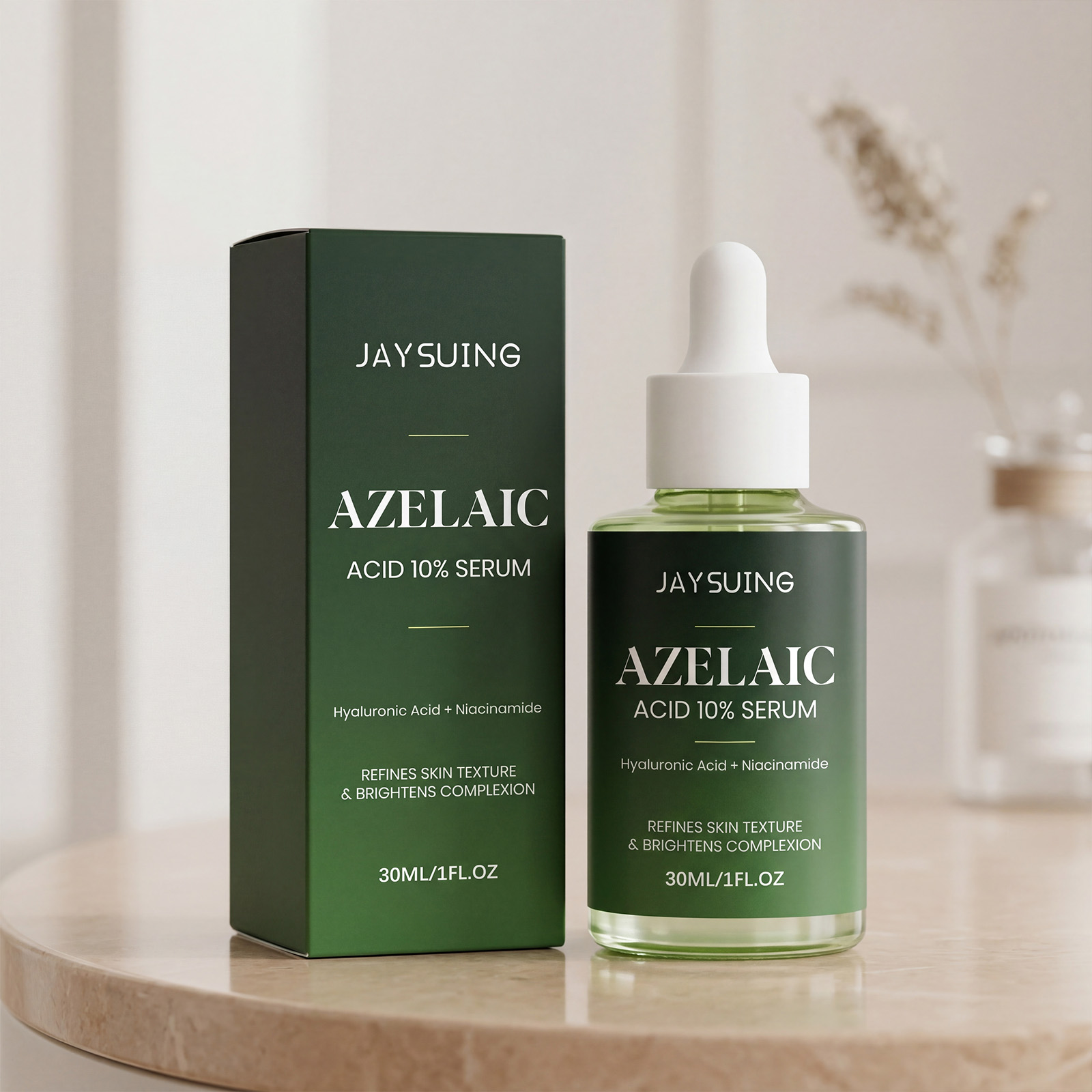 Azelaic Acid Serum - Sérum Clareador Ácido 10%, Fórmula Suave