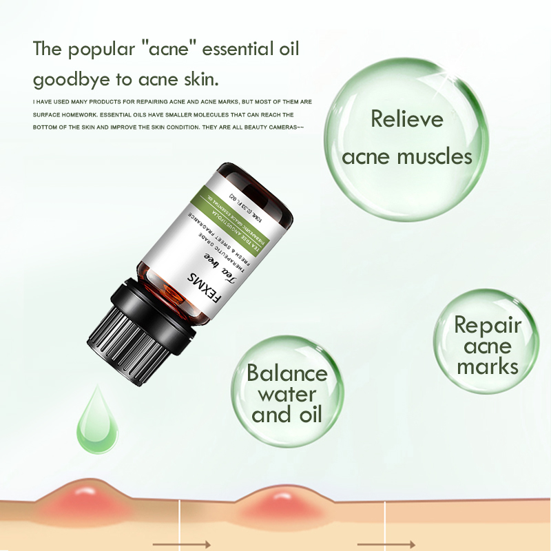 100% pure tea tree óleo essenc - Tea Tree Spot Treatment avaliação e preço